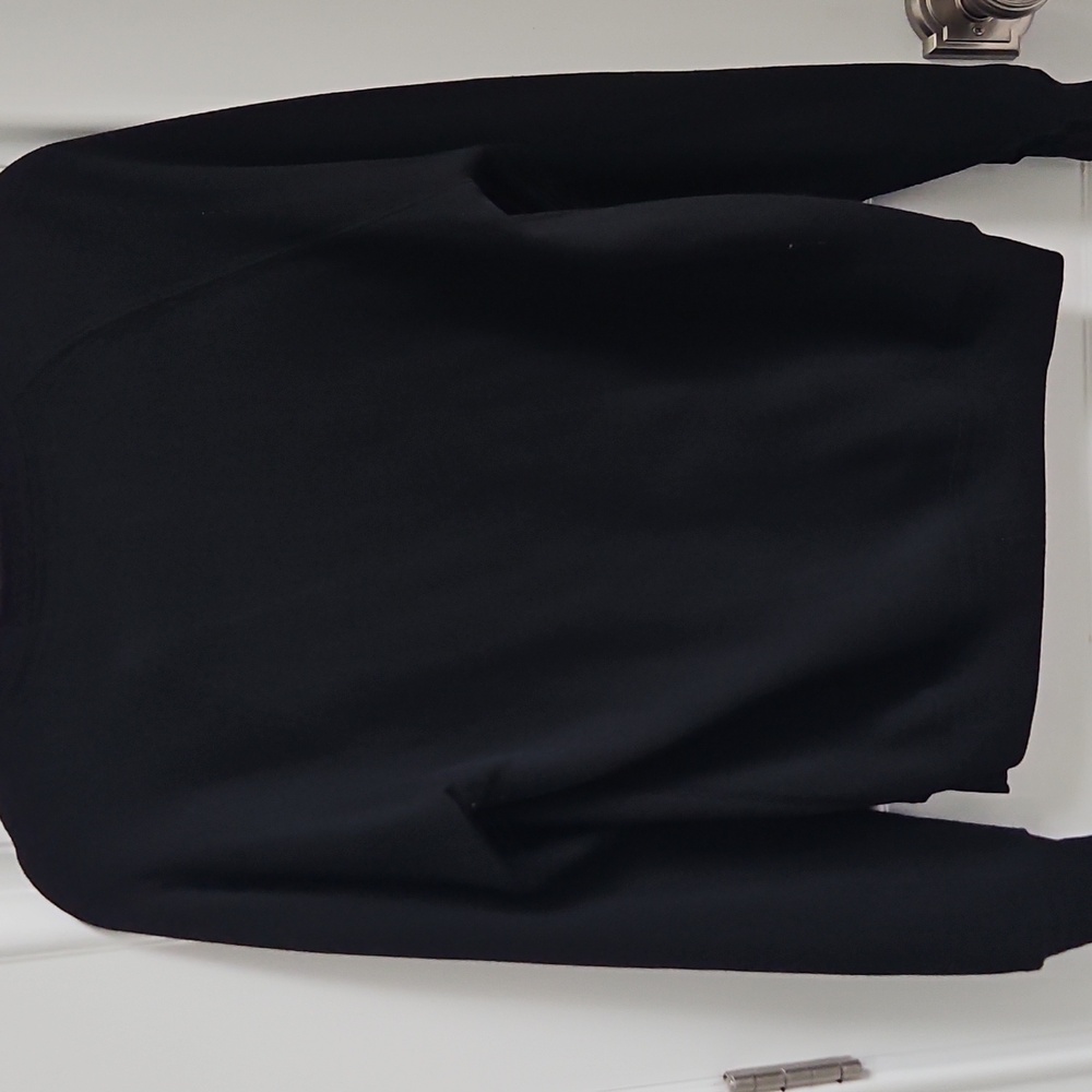 Bella + Canvas Black Crew Neck Sweatshirt with Leopard Print Pilates - Picture 3 of 3